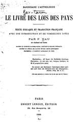 The Book of the Laws of Countries