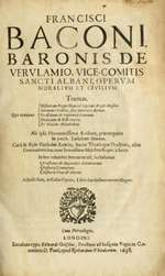 The Moral and Civil Works of Francis Bacon