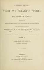 Nicene and Post-Nicene Fathers, Series 1, Vol. 2 (Augustine: City of God, Christian Doctrine)