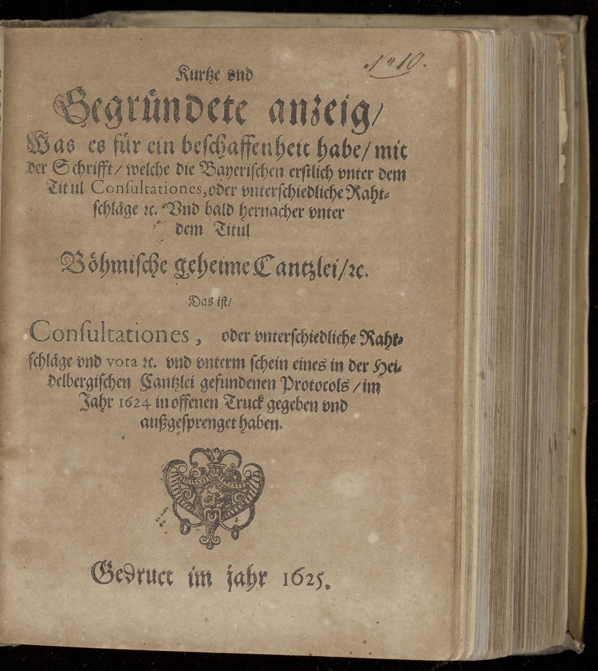 Brief and Well-Founded Account of the Bohemian Secret Chancery