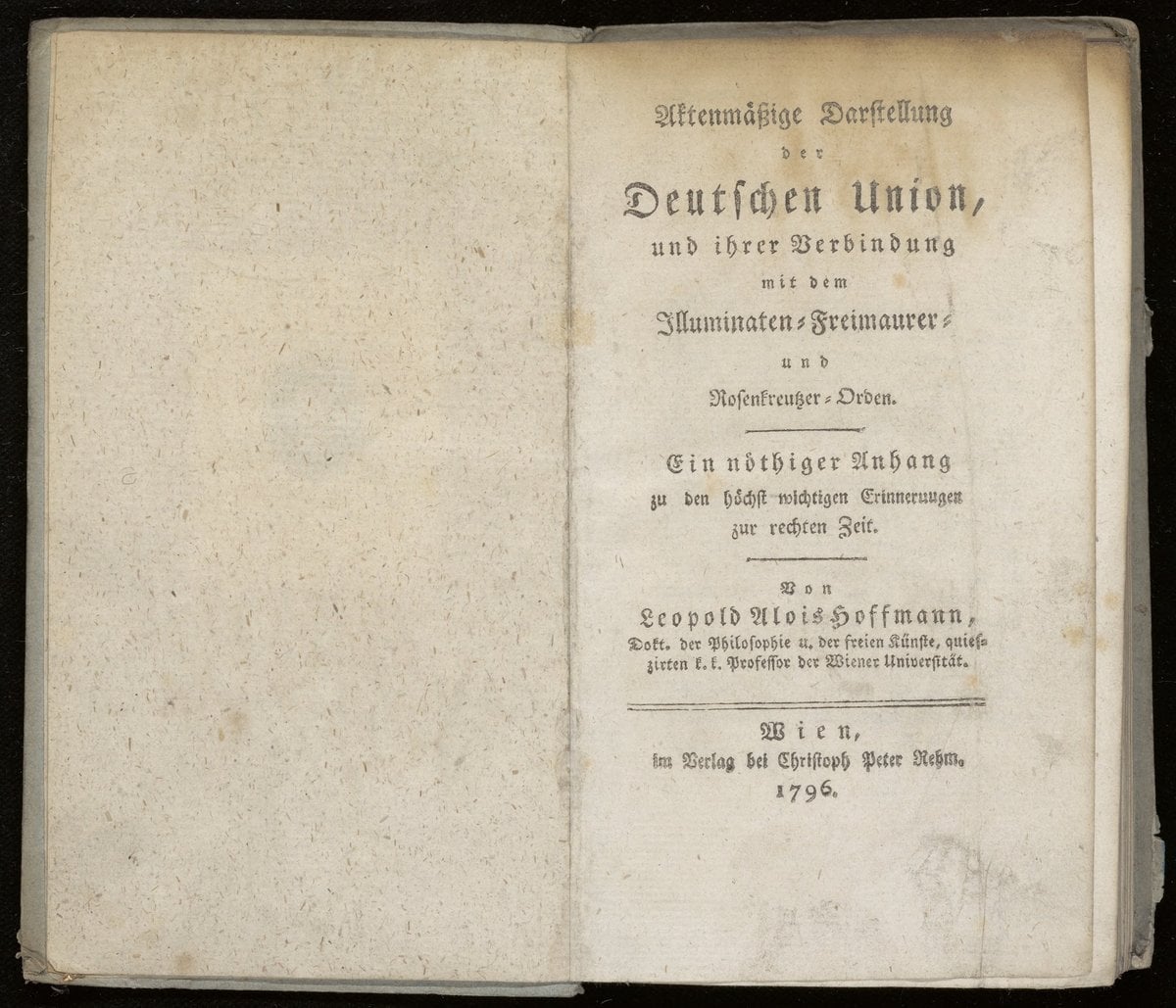 Documentary Account of the German Union