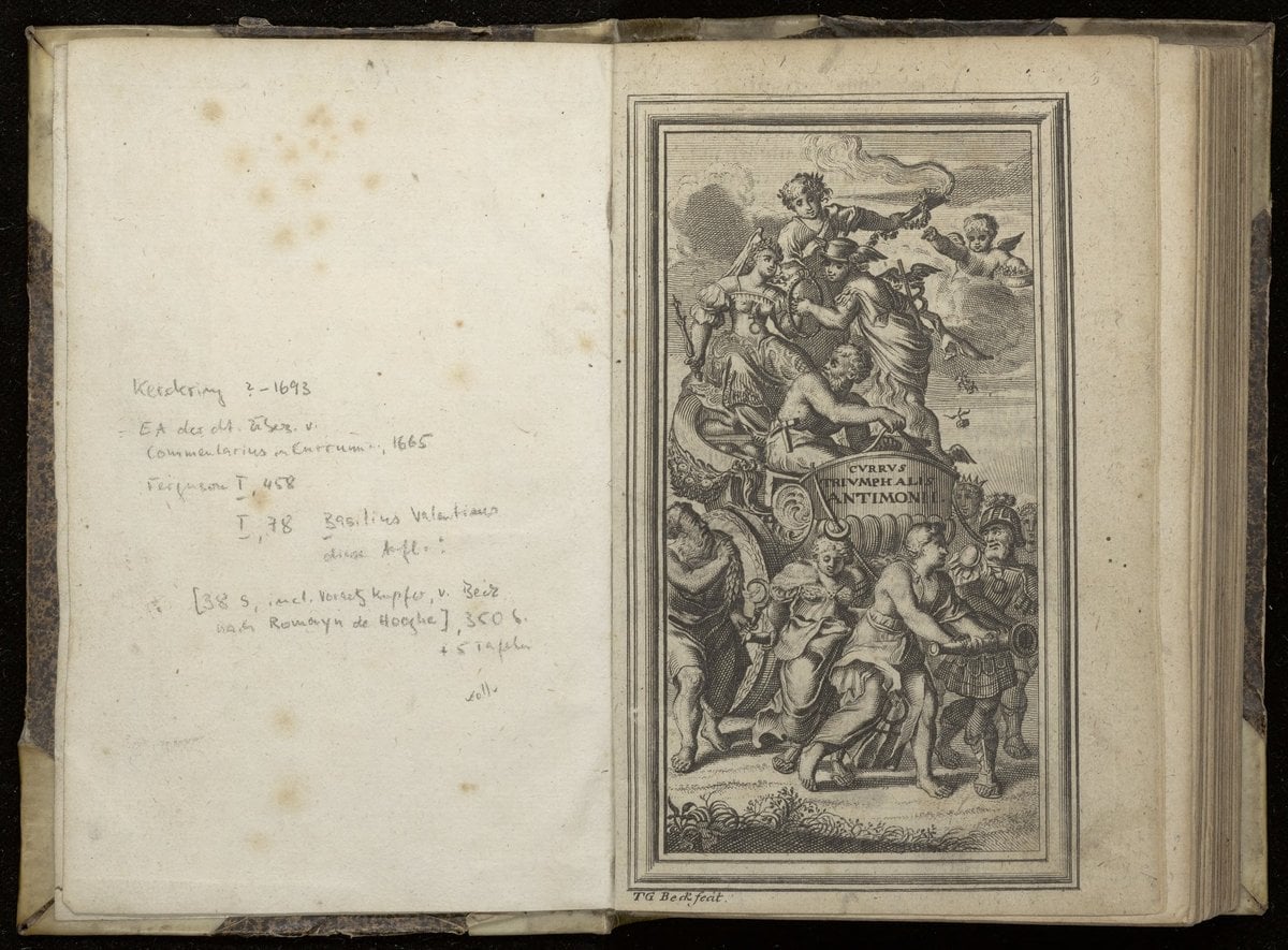 Remarks on Basil Valentine's Triumphal Chariot of Antimony