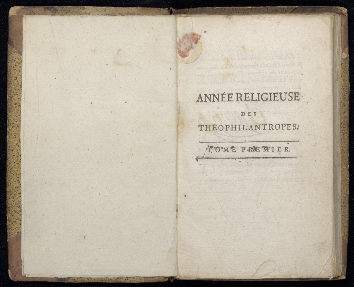 The Religious Year of the Theophilanthropists