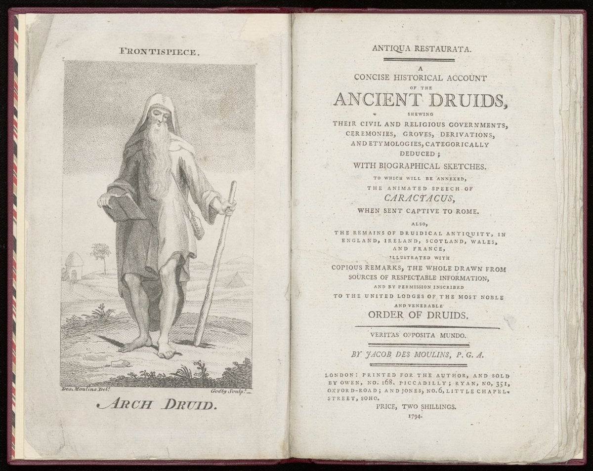 Antiqua restaurata. A concise historical account of the ancient druids