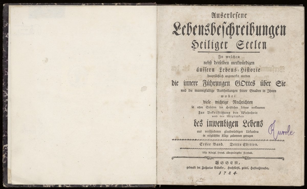 Select Biographies of Holy Souls