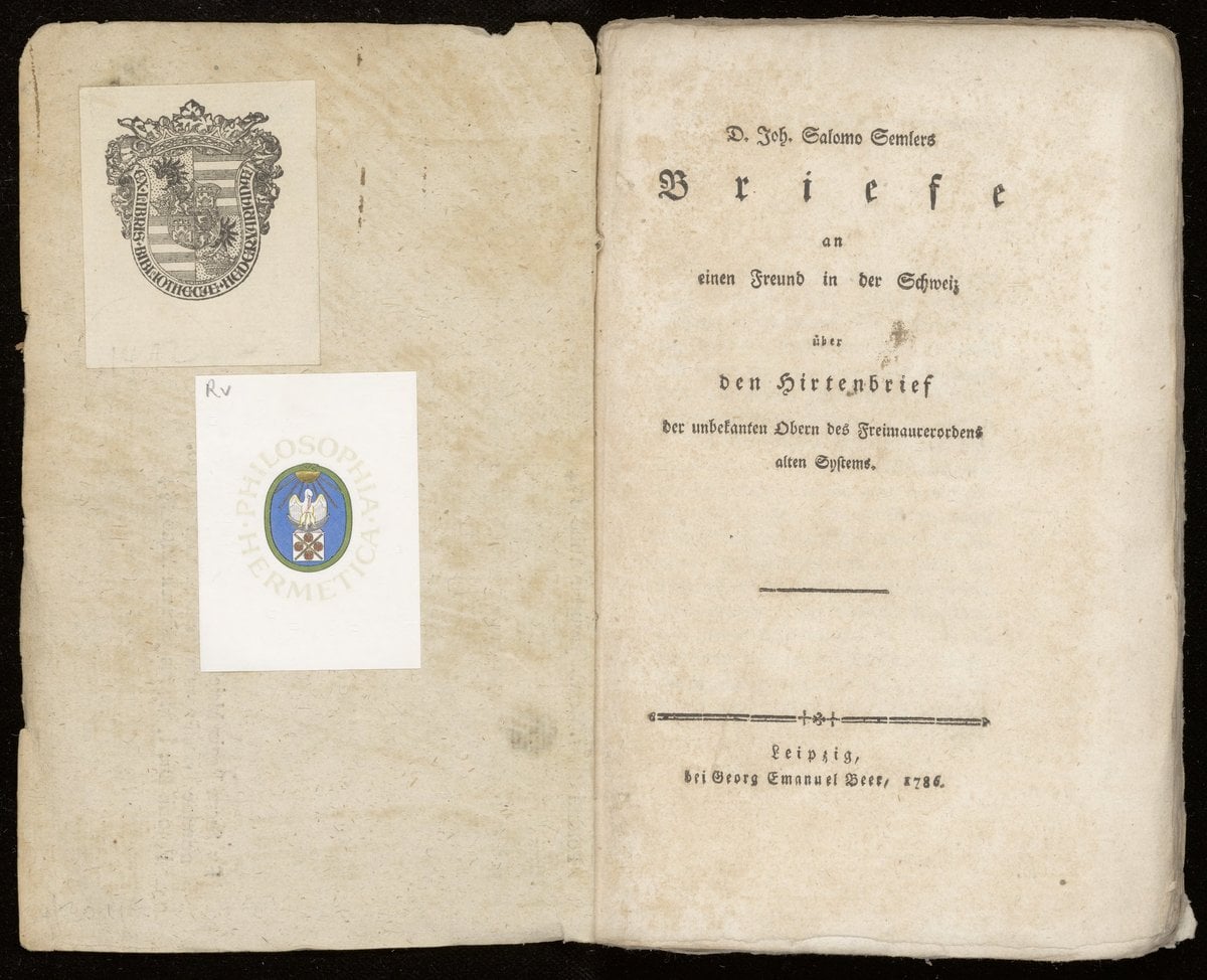 Letters to a Friend in Switzerland