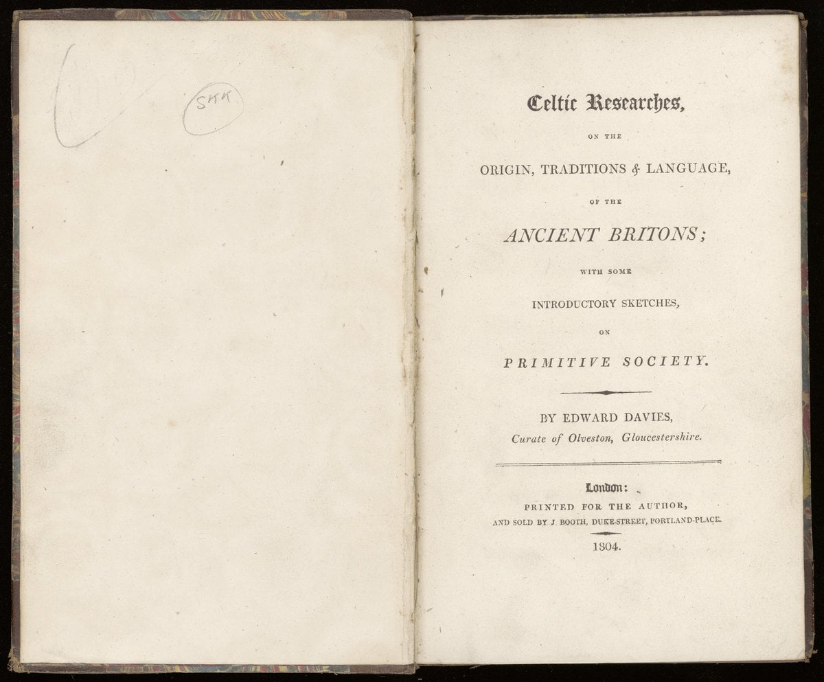 Celtic researches, on the origin, traditions & language of the ancient Britons