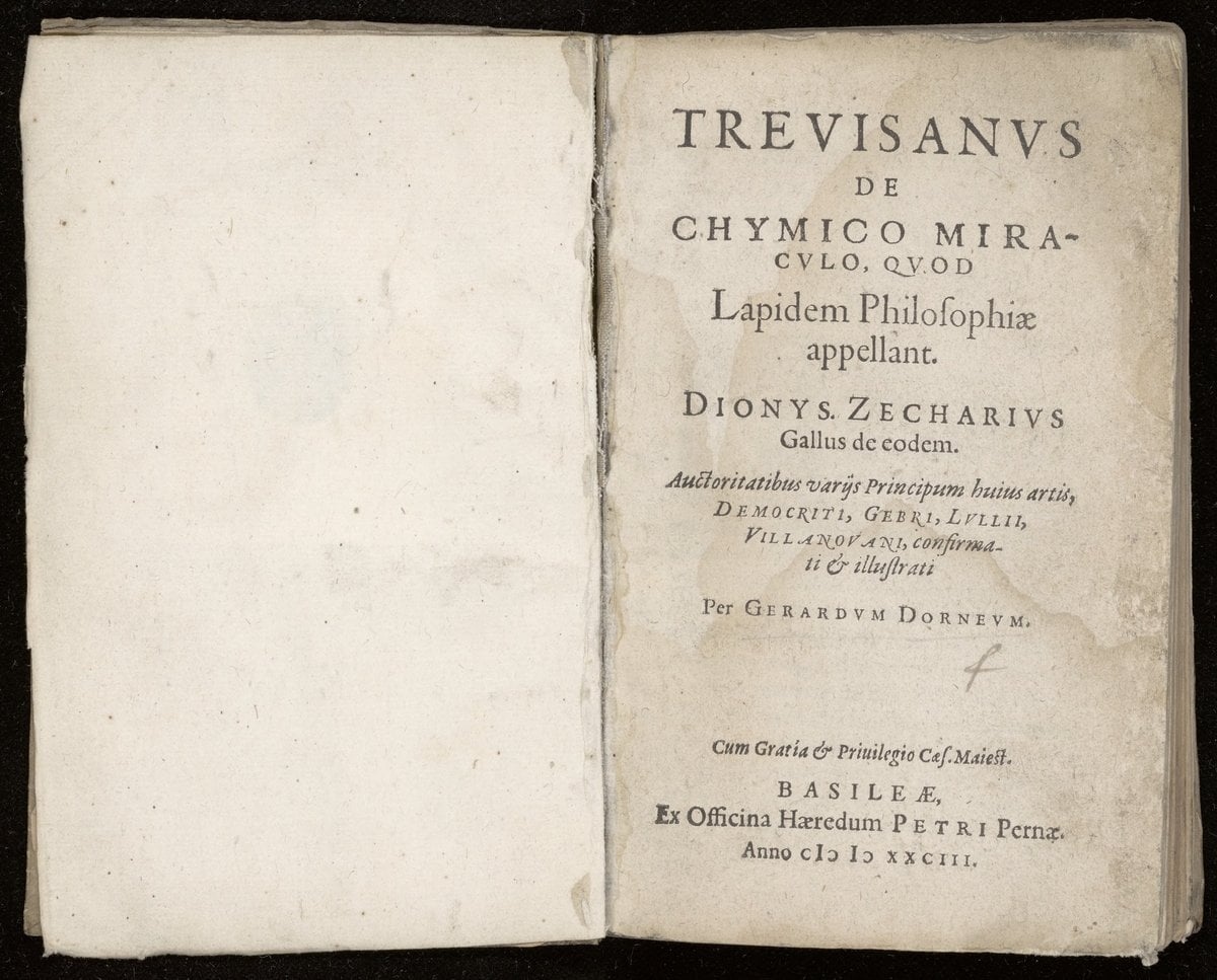 On the Chemical Miracle, Called the Philosopher's Stone