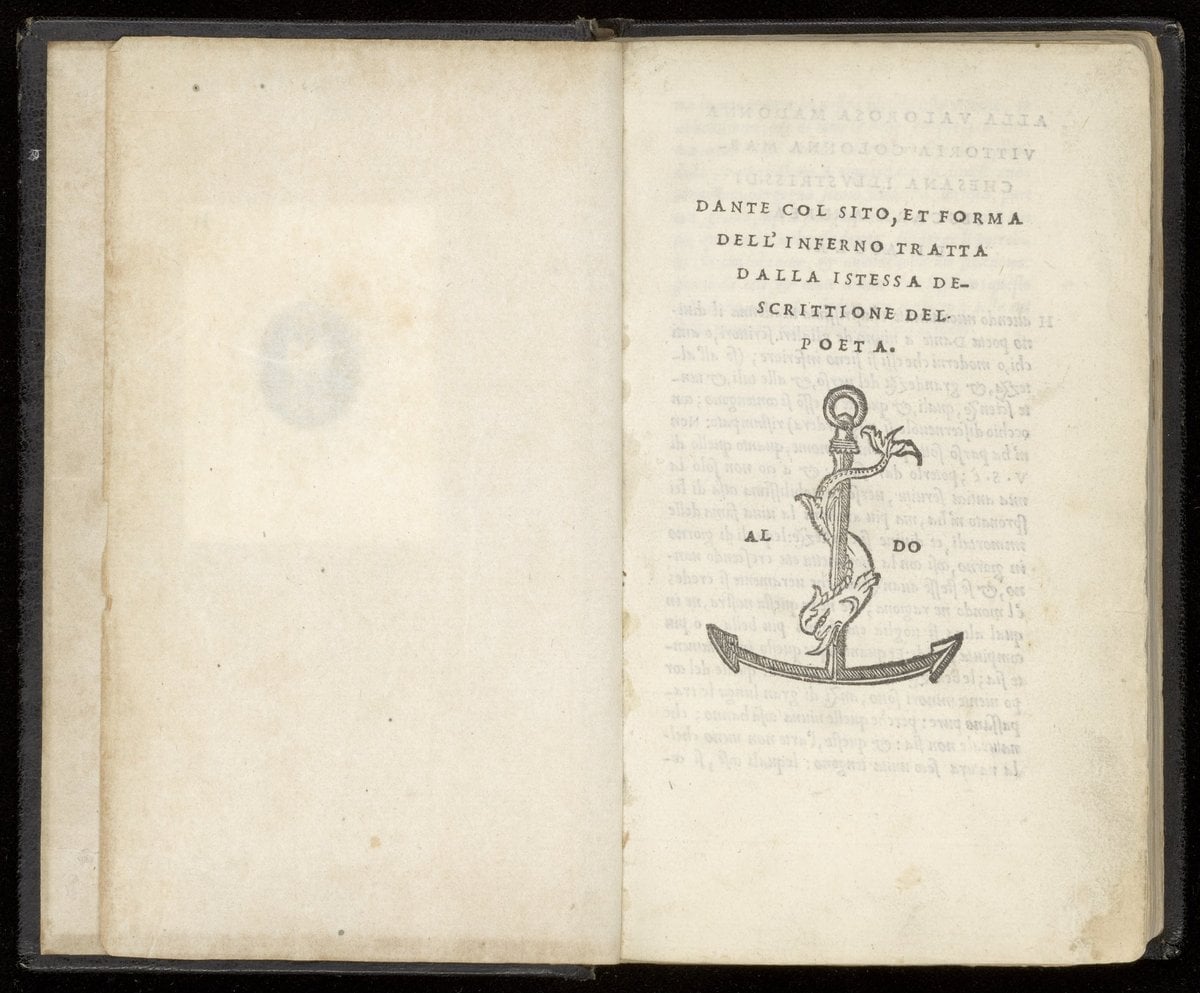 Dante with the Site and Form of Hell