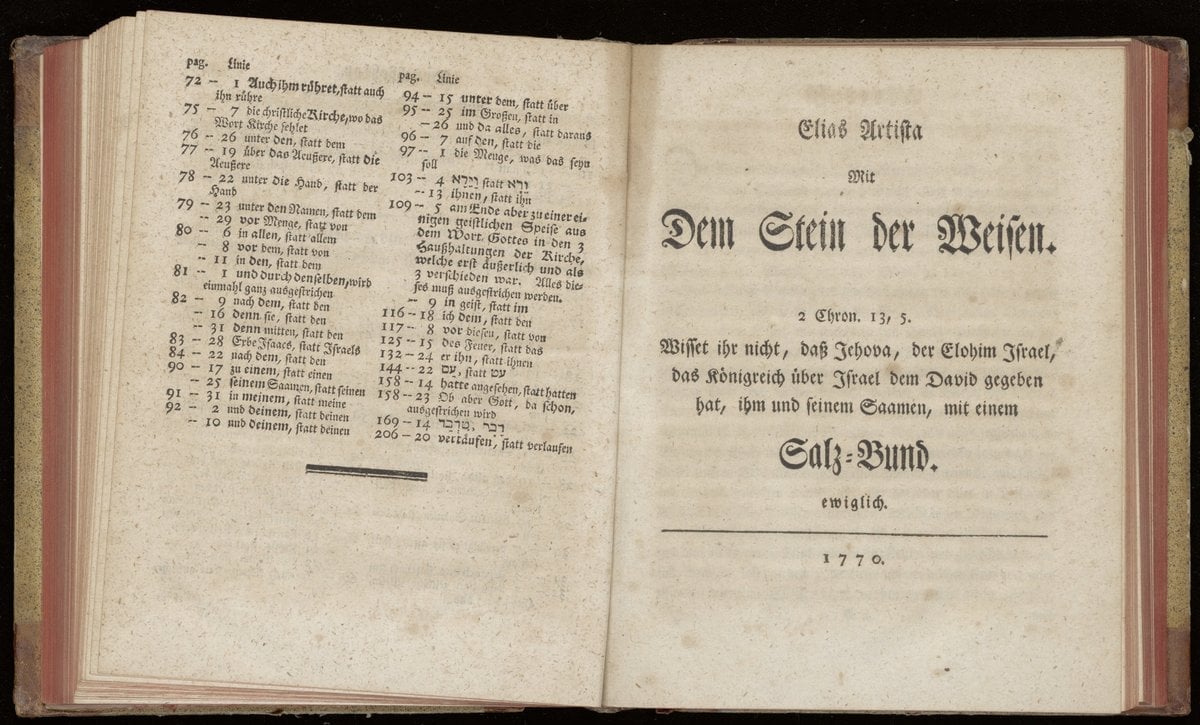 Elias the Artist with the Philosopher's Stone