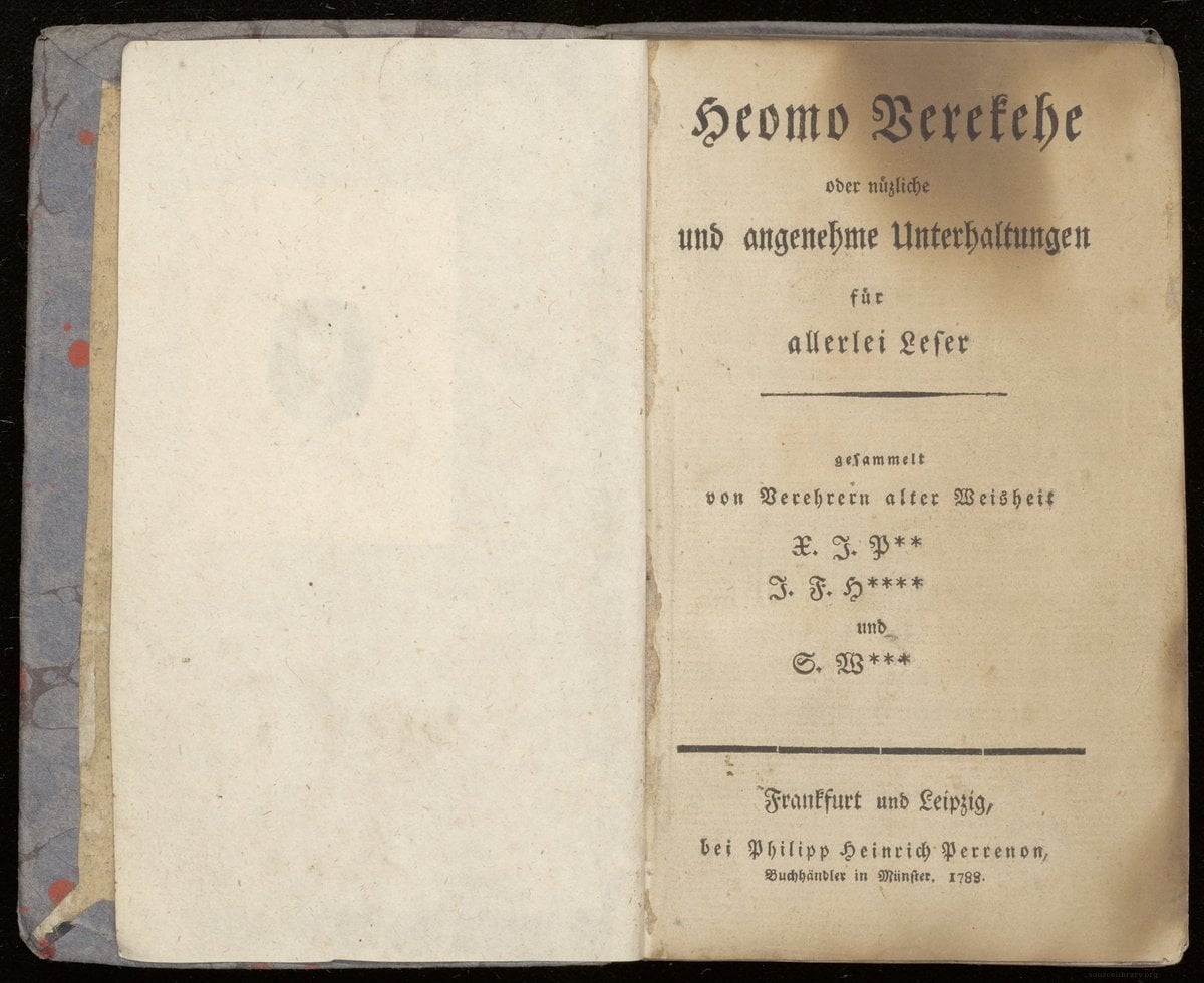 Heomo Verekehe, or Useful and Pleasant Entertainments