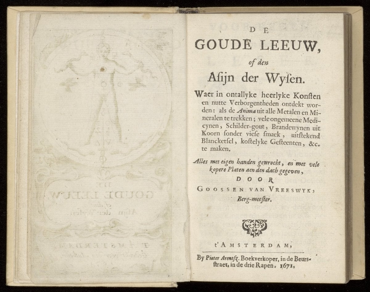 The Golden Lion, or the Vinegar of the Sages