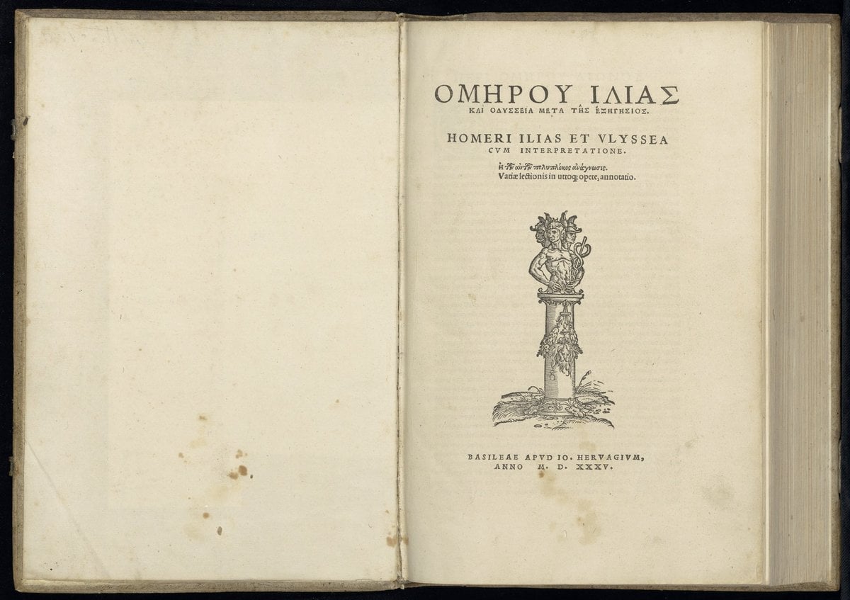 The Iliad and the Odyssey