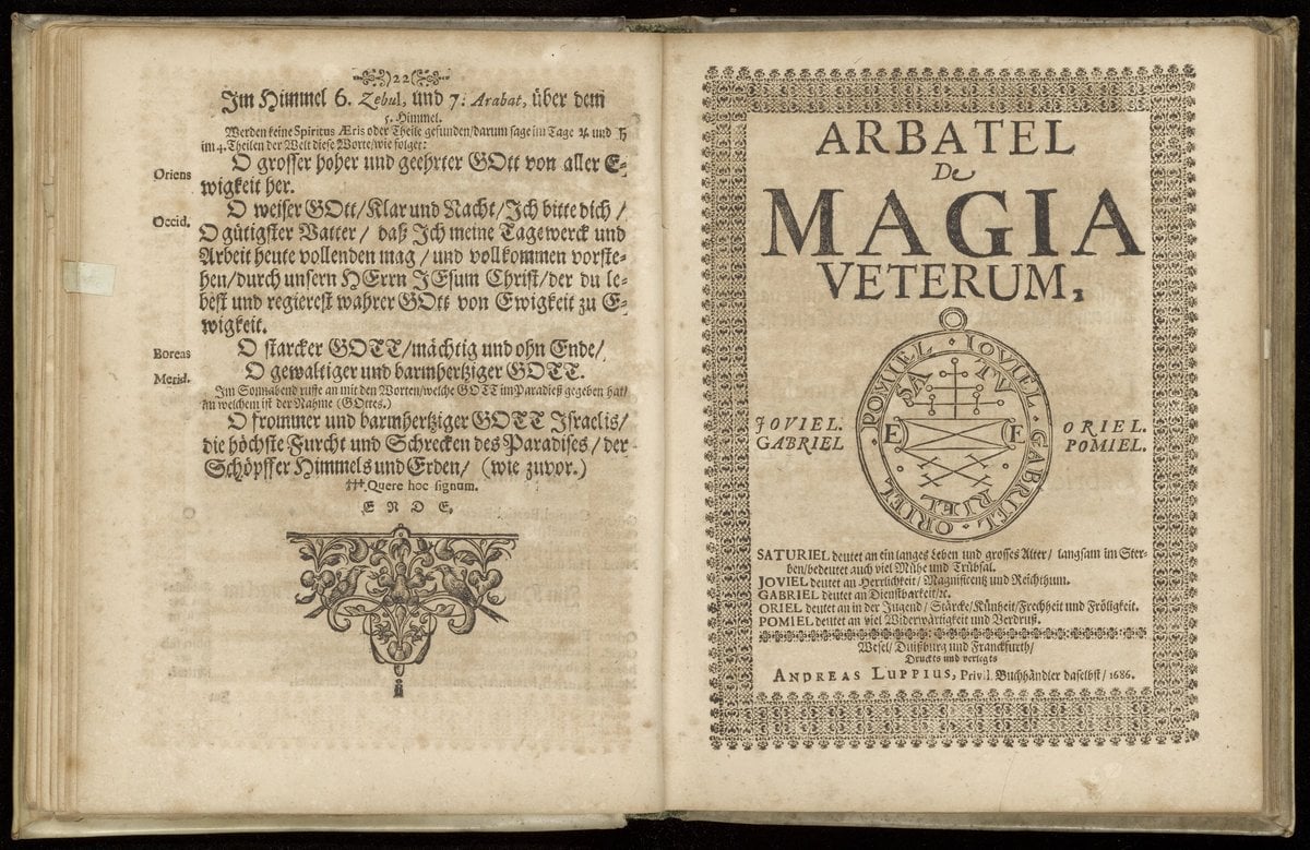 Arbatel: On the Magic of the Ancients