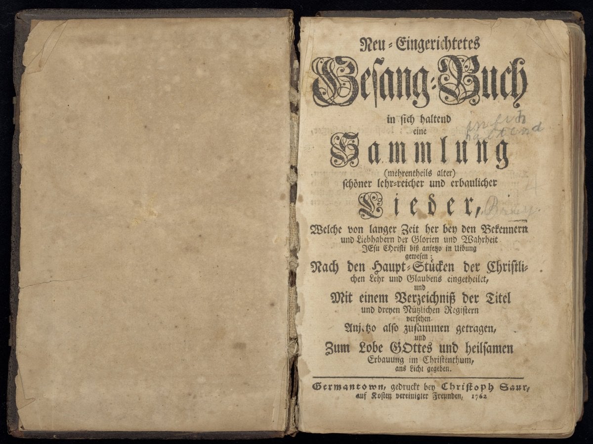 Newly Arranged Hymnbook