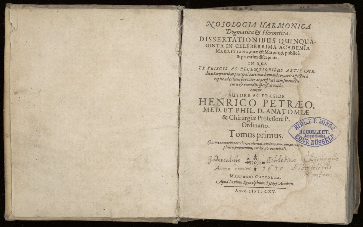 Harmonic, Dogmatic, and Hermetic Nosology