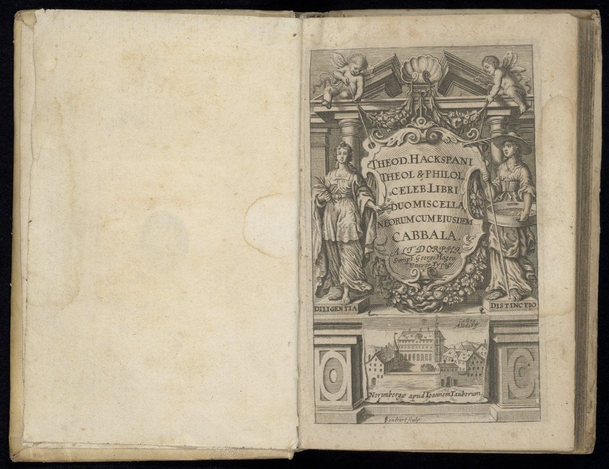 Two Books of Sacred Miscellanies and a Treatise on the Jewish Kabbalah