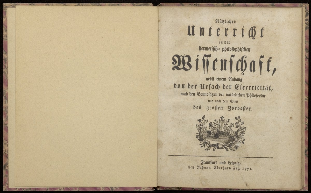 Useful Instruction in Hermetic-Philosophical Science