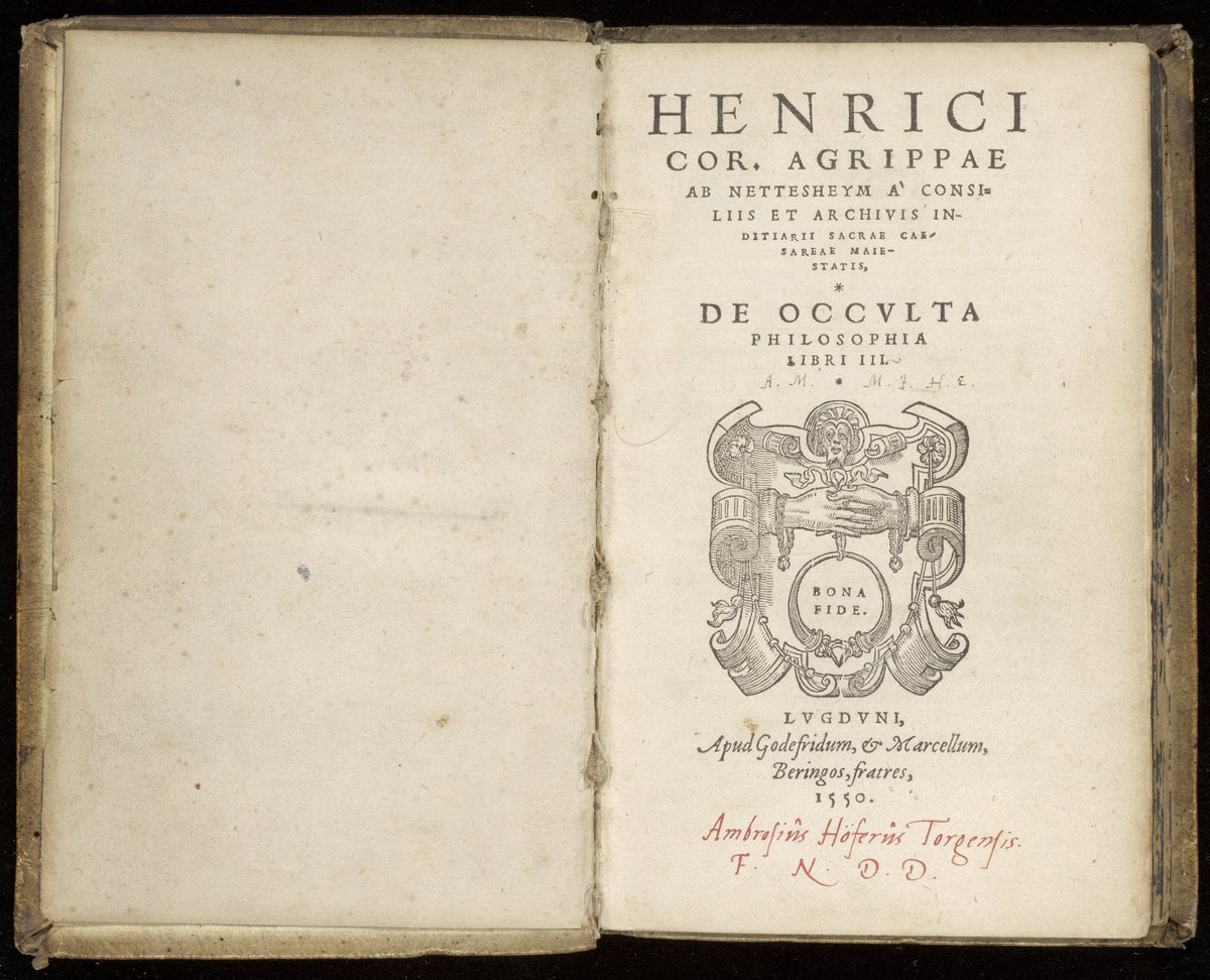 Three Books of Occult Philosophy