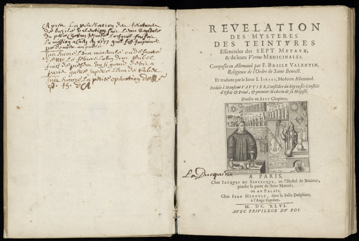 Revelation of the Mysteries of the Essential Tinctures of the Seven Metals