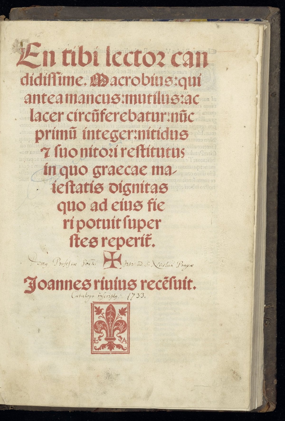 The Collected Works of Macrobius