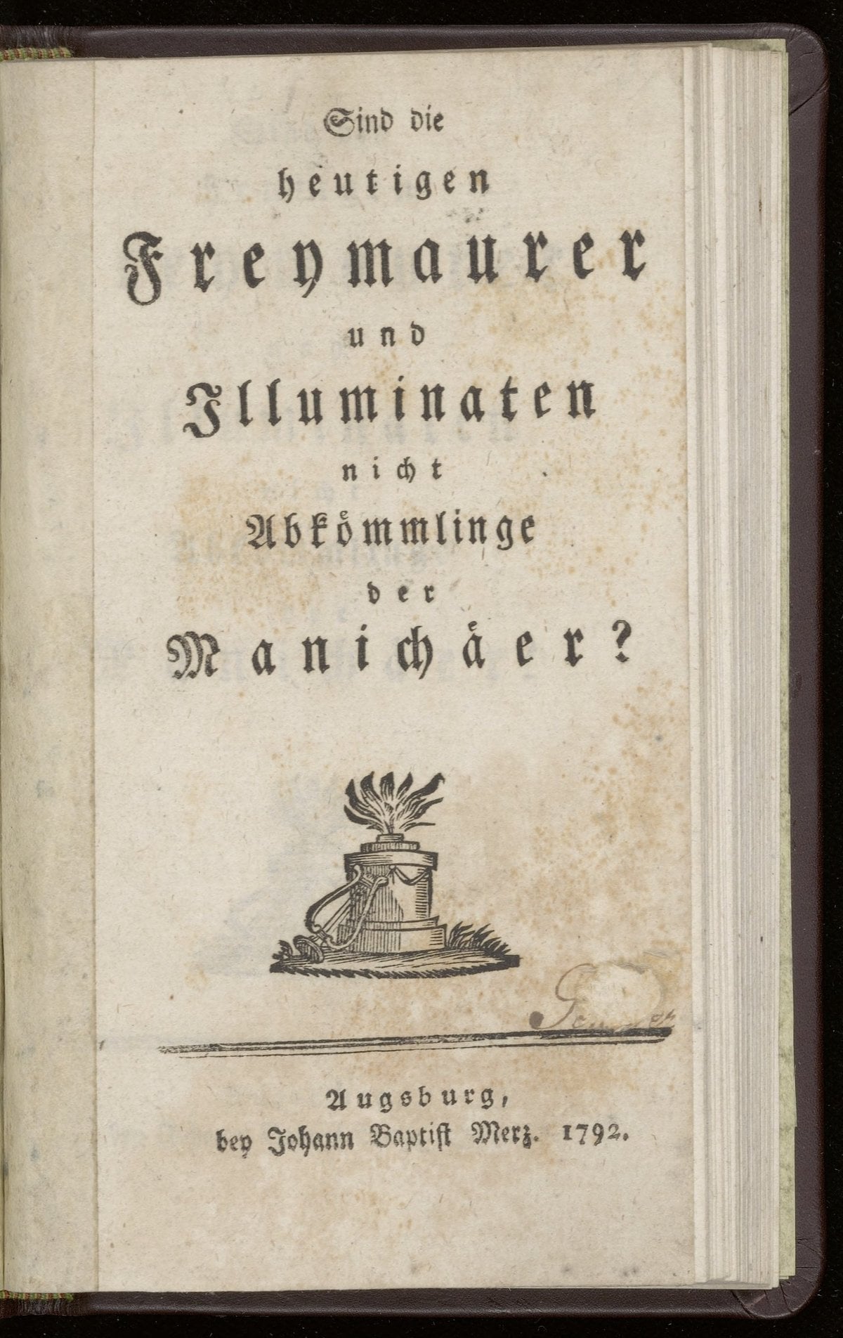 Are Today's Freemasons and Illuminati Not Descendants of the Manichaeans?