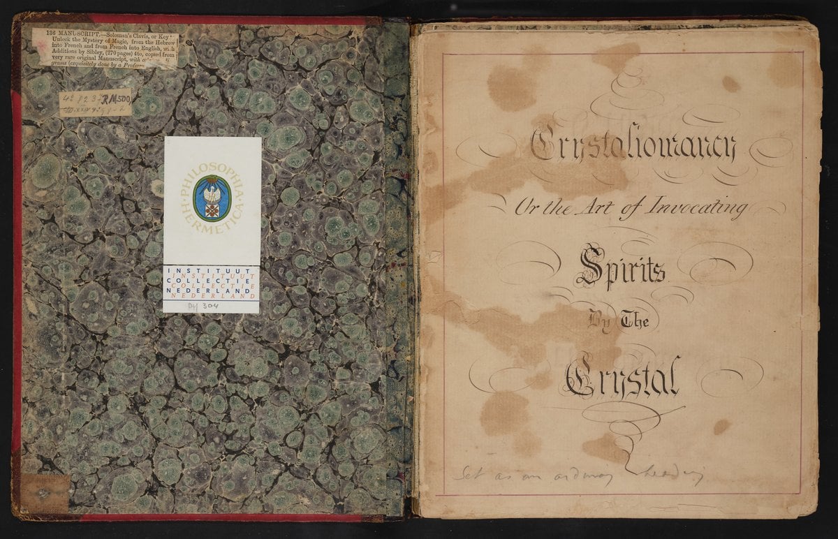 Key to the Mysteries of Magic — Ebenezer Sibley, 19th C.