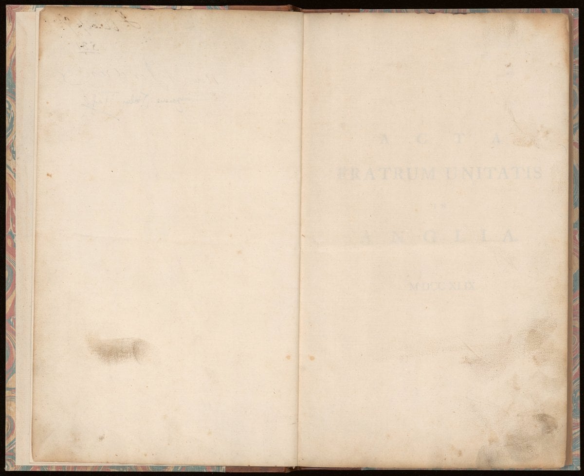 Report from the Committee to whom the petition of the deputies of the United Moravian Churches ... was referred: together with some extracts of the most material vouchers and papers, contained in the appendix to the said report