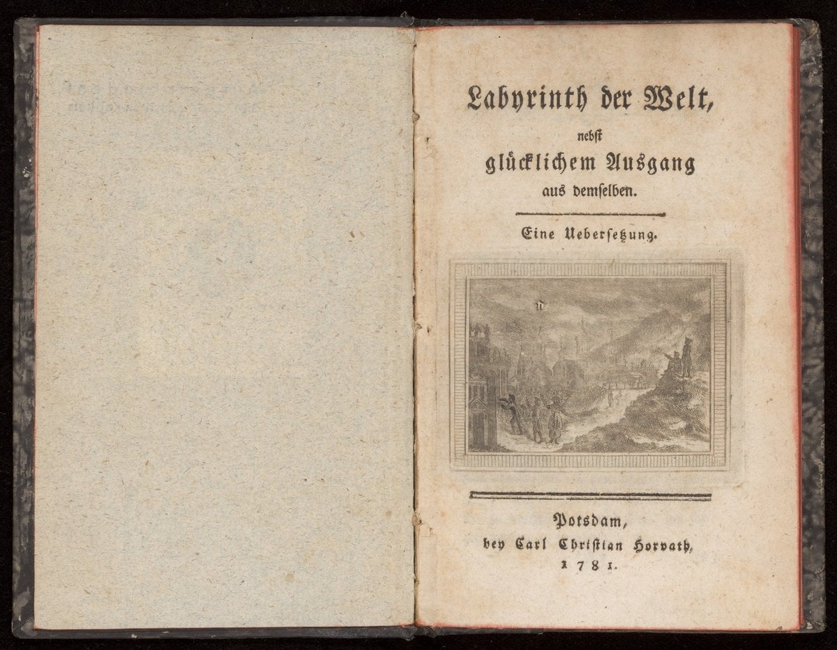 Labyrinth der Welt, nebst glücklichem Ausgang aus demselben